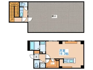 M-STORAGE 813【5階】の間取り