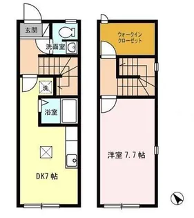 グランディーレ日高見の間取り