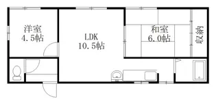 北海道釧路市白金町【一戸建】の間取り