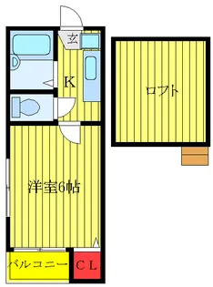 メゾン リヴィエール【2階】の間取り