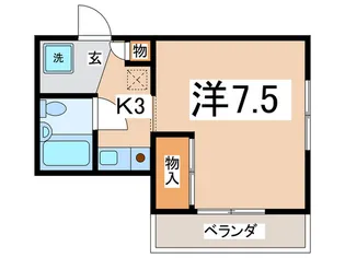 メゾン・ド・メルシー【2階】の間取り