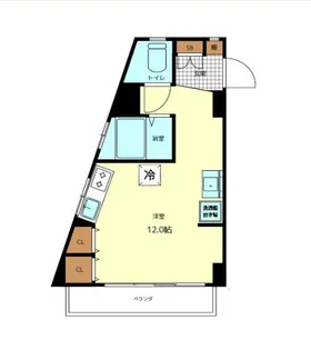 1Rの間取り画像