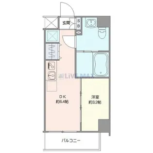 スパシエ幡ヶ谷【2階】の間取り