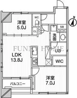 GRANPASEO明大前【3階】の間取り