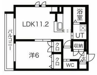 PISO ARCE Shinagawa【4階】の間取り