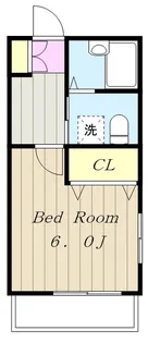 神奈川県相模原市中央区淵野辺本町2【アパート】の間取り