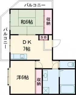 ウインヒルズ【3階】の間取り