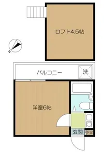 カオパレスNo6【1階】の間取り