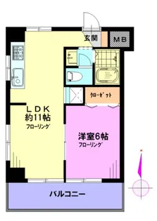 メゾン・ド・ボヌール【3階】の間取り