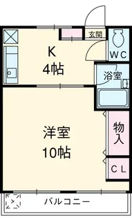 第一長谷川ビル【2階】の間取り