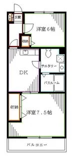 第10シュベルニー【3階】の間取り