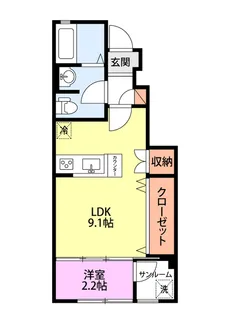 Navy book【1階】の間取り