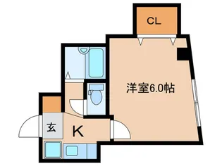 メゾン木口【3階】の間取り