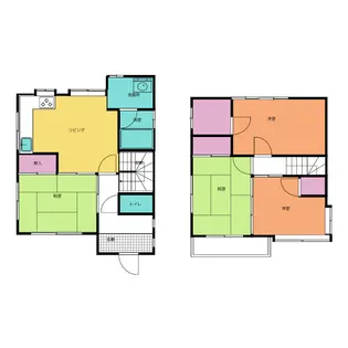 愛知県名古屋市緑区桶狭間北2【一戸建】の間取り