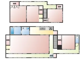 埼玉県深谷市榛沢【一戸建】の間取り