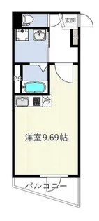 ES Grande門前仲町【6階】の間取り