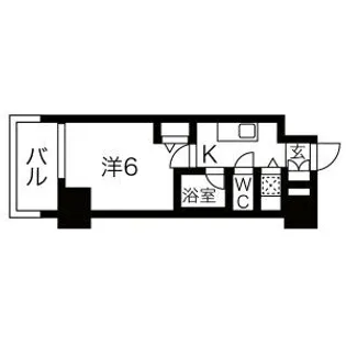 アドバンス大阪城レガーレ【3階】の間取り