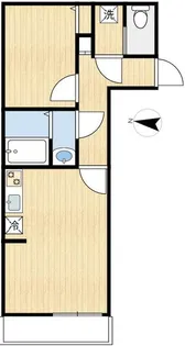 東京都墨田区横川2【アパート】の間取り