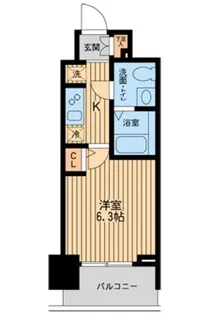 東京都板橋区大和町【マンション】の間取り