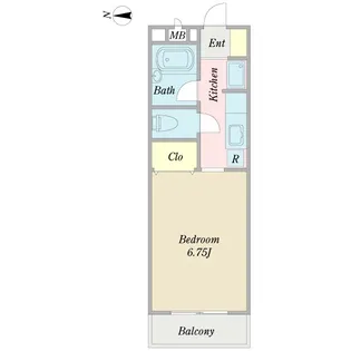 シーウィード【2階】の間取り