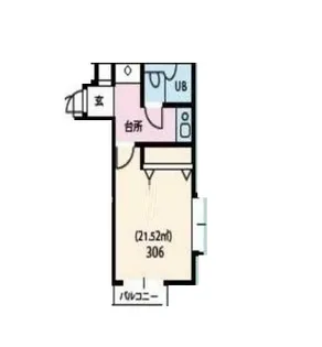 西葛西ロイヤルマンション【2階】の間取り