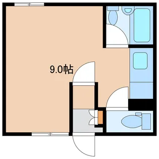 レジェンド北大前II【2階】の間取り