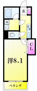 フローラ【1階】の間取り