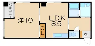 コージーハウス【4階】の間取り