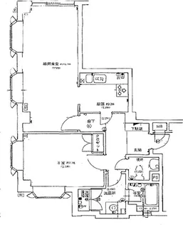 藤和青葉台コープ【1階】の間取り