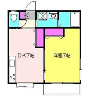 永井ハイツ【1階】の間取り