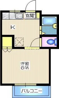 内田マンション【2階】の間取り