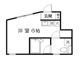 ユーハコート小石川【1階】の間取り