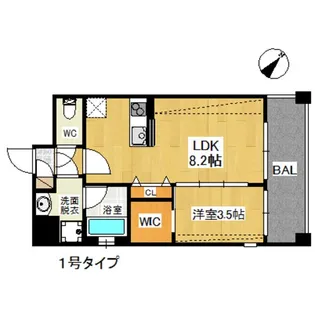 福岡県福岡市南区玉川町【マンション】の間取り