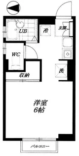 富士ハイム【2階】の間取り