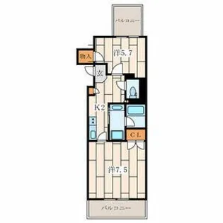 瀧下H.A【4階】の間取り