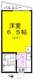メゾンリッシュ小岩【2階】の間取り