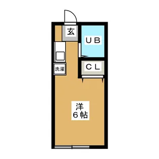 ヒラノハイツ【1階】の間取り
