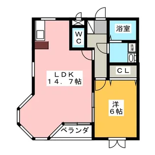 トーマスII【1階】の間取り