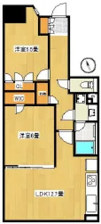 プラウドシティ池袋本町【4階】の間取り