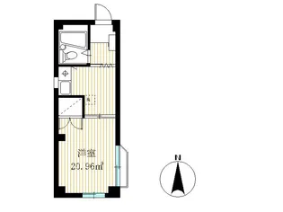 メゾンTOWA【3階】の間取り