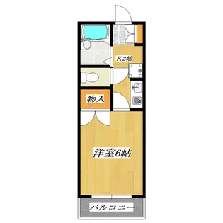 メゾン・ド・ワコーII【2階】の間取り