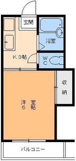 大瀬戸ビル【4階】の間取り