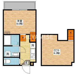 ヴィオラ真崎町【2階】の間取り