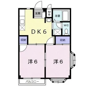 サンヒルズ【2階】の間取り