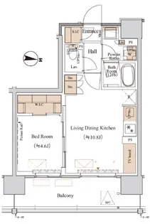 ブランシエスタ木場【3階】の間取り