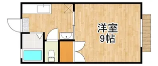 サニーコート B棟【1階】の間取り