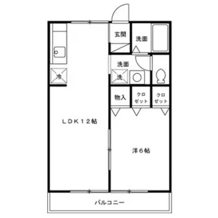 アーバンライフII【1階】の間取り
