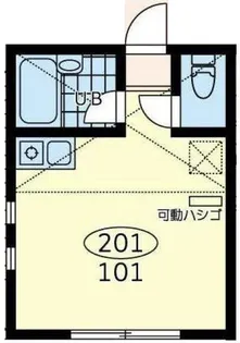 サザンみなとみらい御所山【2階】の間取り