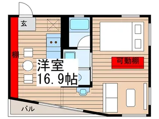 Tristar【3階】の間取り