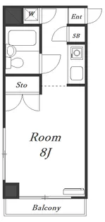 ジョイフル関内【4階】の間取り